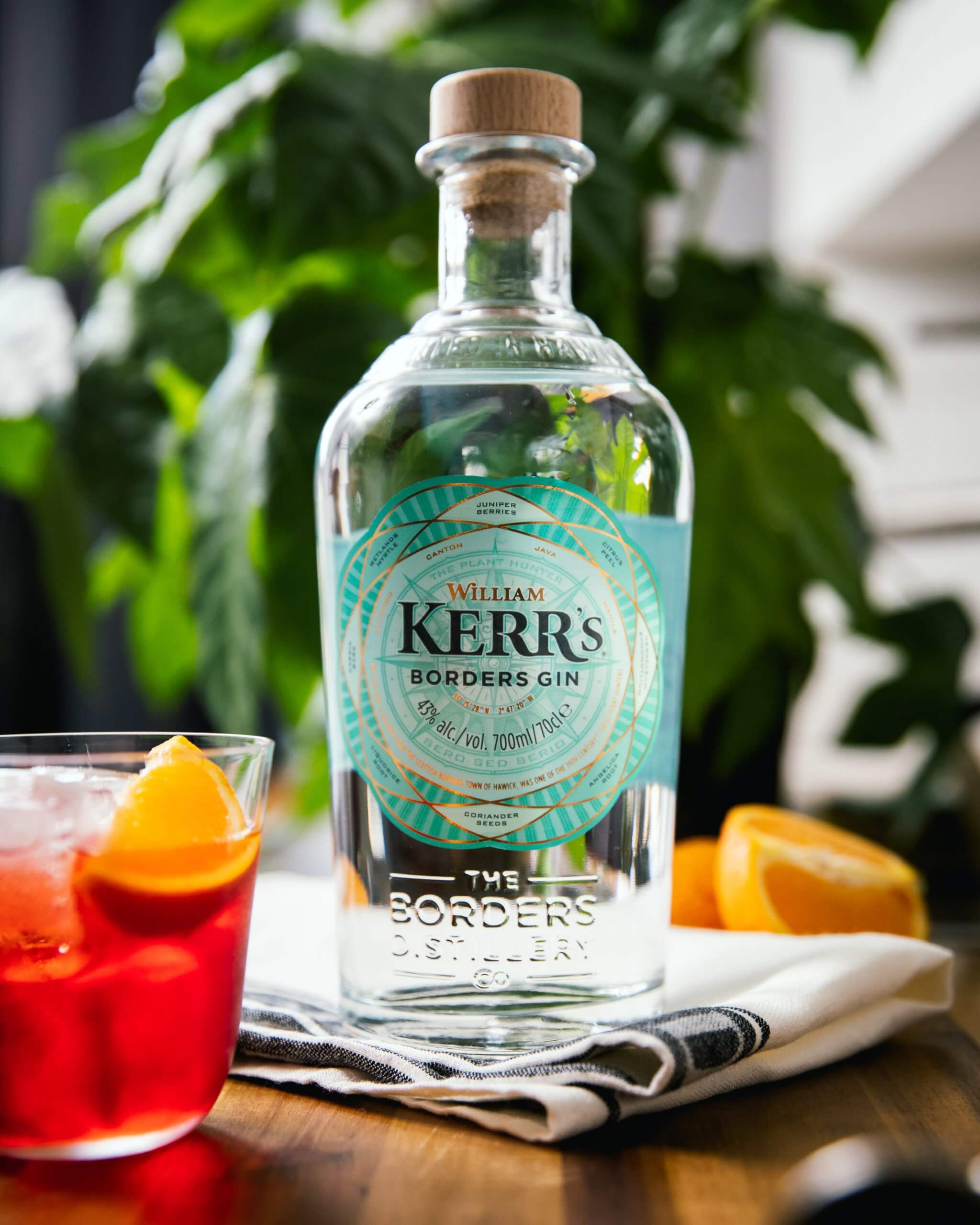 Serving Kerr’s Borders Gin